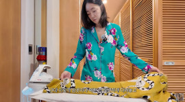서효림, 잠옷도 다려 입는 살림왕…많이 아껴서 (효림&조이)