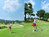비♥ 김태희, 프로골퍼 올케와 함께 라운딩…이런 시누이가 어딨어? [★해시태그]