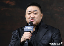 마동석 K-히어로물 트웰브로 인사드려요[엑s HD포토]