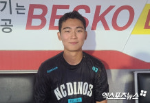챔필 들썩인 157km 쾅쾅!…1R 파이어볼러 흙탕물 세례에도 행복→다소 늦은 데뷔 첫 승, 더 롱런할 것 [광주 인터뷰]
