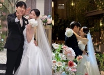 20기 영자♥광수, 오늘(12일) 결혼했다…선남선녀의 아름다운 예식 [★해시태그]