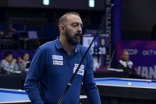 니코스 폴리크로노폴로스, 그리스에서 온 강자 (광주 세계3쿠션당구월드컵) [포토]