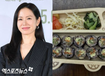 손예진, 직접 만든 김밥…♥현빈·아들은 좋겠네 수준급 실력 [★해시태그]