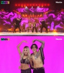 '몸매' 박재범X'body' 다영, 이름값 한 무대…구릿빛 섹시美 '폭발' (MMA 2025)