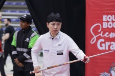 김민석, PPQ 통과로 가능성 입증 (보고타 3쿠션 월드컵) [포토]
