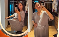 '사업가' 남보라, 출산 두 달 앞둔 만삭 D라인…