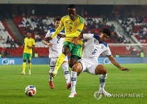 홍명보호 1승 제물 맞네! 남아공, 최악의 월드컵 출정식…131위 니카라과와 고전 끝 0-0 무승부