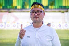 '와' 15발 전부 10점!…한국 양궁 역시 다르다→'컴파운드에서도 일 냈다' 생애 첫 국대 박정윤,  양궁월드컵 개인전 150점 만점 터졌다