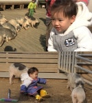 오마베 태오, 돼지농장 뛰놀다 대성통곡한 사연은?