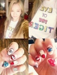 소녀시대 효연, 네일아트 사진 공개 청순 미모와 독특한 네일