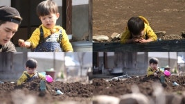 오 마이 베이비 태오, 차원이 다른 먹방 흙 묻은 씨감자까지
