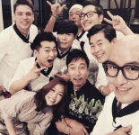 홍석천, 냉장고를 부탁해 출연진과 훈훈 인증샷... 시청률을 부탁해