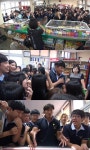 학교 다녀오겠습니다 추성훈, 교내 매점에서 골든벨 축제 분위기