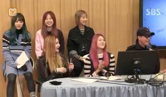 '컬투쇼' EXID, 신곡 '핫핑크' 소개 
