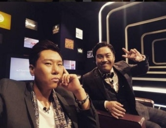 '방시팝' 이상민, 유재환과 훈훈한 인증샷 