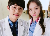 백성현, 닥터스 촬영 중 이성경과 훈훈한 투샷 넘나 귀여운 것