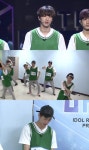 유키스 준, 더유닛 연습 중 발목 부상