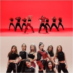 원밀리언 미나명, 여자친구 신비와 Sweet but psycho 퍼포먼스