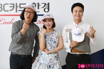 [TEN PHOTO] 김경진-노현희-정철규 'BC카드·한경 레이디스컵 왔어요'