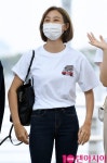 [TEN PHOTO]트와이스 지효 공항패션 청바지+흰티면 중분해