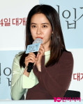 [TEN 포토] 송지효 "영화를 보고나서 연기의 아쉬움이 있다"