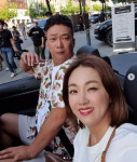 '박준형♥' 김지혜, 럭셔리한 오픈카 타고 신바람…"이 맛에 타나요" [TEN★]