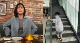 싱글맘 채림, 5살 아들과 알콩달콩 카페 데이트 너 이러기야? [TEN★]