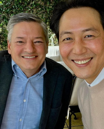 이정재, 넷플릭스 CEO와 만남…마냥 행복해 [TEN]