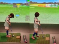 이동국 아들 대박이, 父 닮은 우월 유전자 9홀 치면서 2번째 버디 [TEN★]