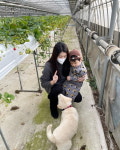 이필모♥ 서수연, 딸기농장서도 엄마 껌딱지 子 담호 아기멍멍이에 겁먹어 [TEN★]