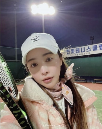 홍수아, 테니스 대회 우승...못하는게 뭘까?[TEN]