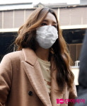 [TEN 포토] 라붐 솔빈 헤어와 코트 색깔 깔맞춤