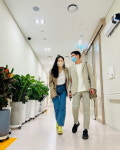 장영란, ♥한창과 어쩌다 보니 커플룩…퇴근도 나란히 하는 잉꼬부부[TEN★]