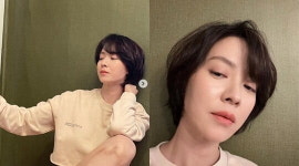 송지효, 도발적인 셀카 도전→멍지효 됐네…그래도 예뻐 [TEN★]