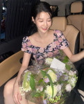 하트시그널 임현주, 이젠 여배우 다됐네…고급 차량에서 꽃다발까지[TEN★]