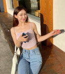 '돌싱글즈' 이아영, 남친이랑 여행갔나…나시만 입고 아찔한 노출[TEN]