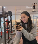 유인영, 운동 하는 모습이 이렇게 러블리 할 일? 헛둘헛둘