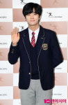 [TEN 포토] TAN 김지성 고등학교에서 마지막 인사