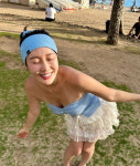 나비, 화끈하게 노출하고 마트 장보기…글래머 몸매 과시