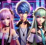 버츄얼 아티스트 네온 드림즈, 일본 캐스팅박스와 손잡았다