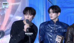 활동 중단 수빈 보고 있나…투모로우바이투게더 상 들고 갈게, 빨리 나아라 [2024 MAMA]