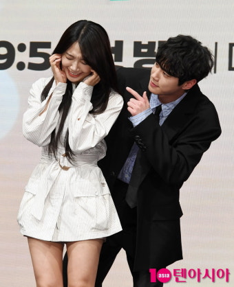 이준영-정은지, 비주얼 코미디 커플[TEN포토+]
