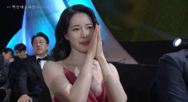 찬밥 논란 임지연, 결국 빈손으로 돌아갔다…최우수 전도연 수상에 눈물 (백상예술대상)[TEN이슈]