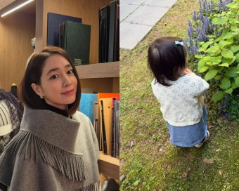 '이병헌' 이민정, 16개월 딸 공개했다…