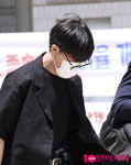 '성폭행 협의' 태일, 고개 숙이고 첫 공판 출석[TEN포토]