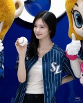 우다비, 삼성 라이온즈의 시구 요정