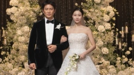 '아파트' 지성, 결혼식 포착됐다…상대는 하윤경, 초호화 웨딩 '눈길'