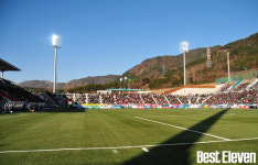 올림픽 대표팀 한일 친선전 앞둔 창원축구센터