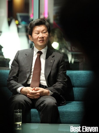 정몽규 회장, 취재진들도 건의사항 있으면 얘기해주세요