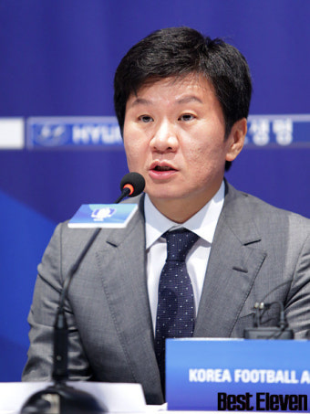 정몽규 부산 구단주, 윤성효 감독 사퇴 사과 의사 밝혀
